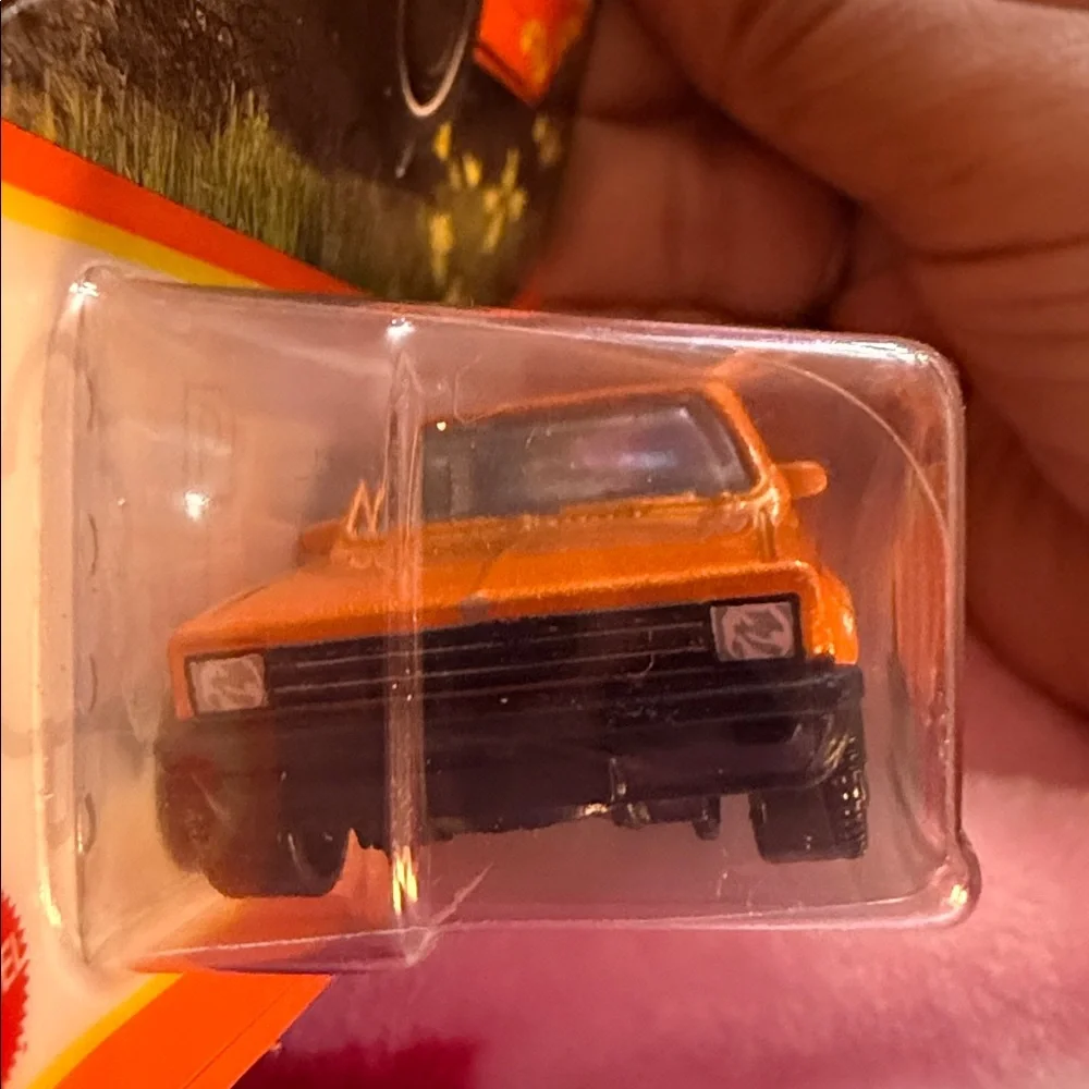 Matchbox Orange Opel Kadett Toy Car